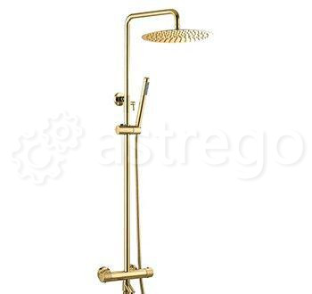 Душевая стойка BOHEME Uno 468-T-G Gold Новосибирск - изображение 1