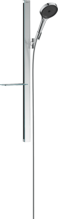 Набор душевой со штангой 90 см и мыльницей Rainfinity 130 3jet Hansgrohe 27671000 Москва