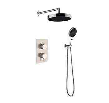 Душевой комплект BOHEME Cell с 3-х режимным смесителем 427-NB Nikel Brush Новосибирск