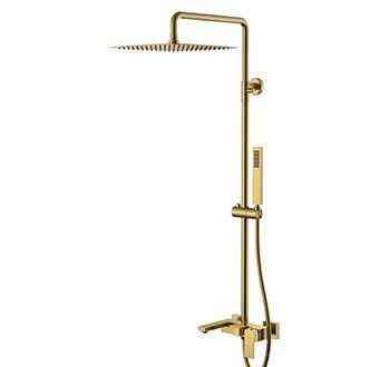 Душевая стойка BOHEME Qubic 478-BR Bronze Новосибирск