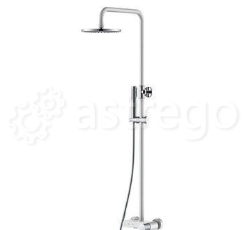 Душевая стойка BOHEME Stick ручка Touch 128-WCR.2 White/Chrome Новосибирск - изображение 1