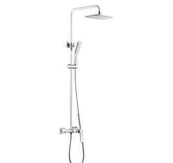 Душевая стойка BOHEME Venturo 378-W White/Chrome Новосибирск