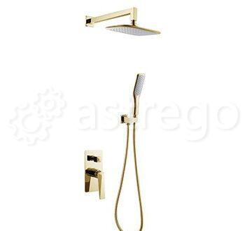 Душевой комплект BOHEME Venturo 384 Gold Новосибирск - изображение 1