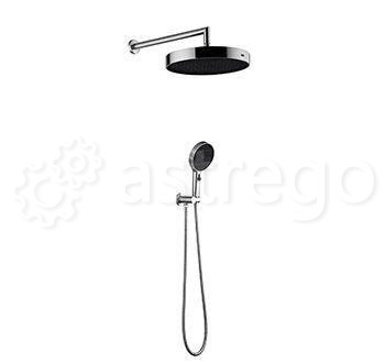 Душевой комплект BOHEME Cell 427-NB Nikel Brush Новосибирск - изображение 1