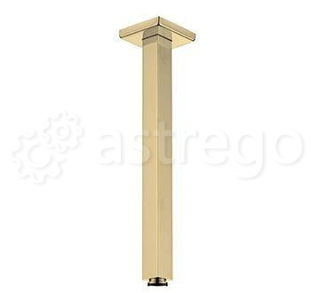 Душевой кронштейн BOHEME Qubic 629-QUBIC-G Gold Новосибирск - изображение 1