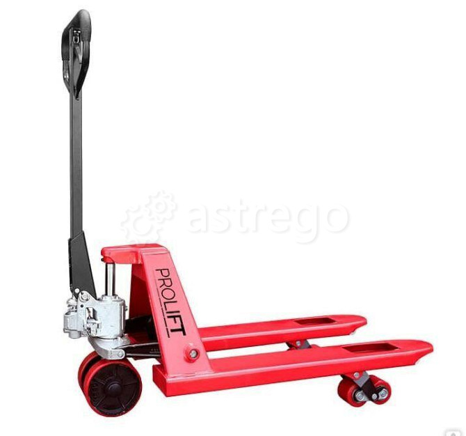 Тележка гидравлическая (рохля) короткая PROLIFT AC25 (L800) Пермь - изображение 1