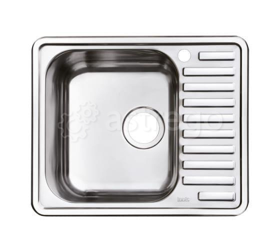 Мойка IDDIS Strit S нержавеющая сталь полированная чаша слева 585*485, ID STR58PLi77 Iddis Москва - изображение 1