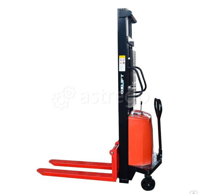 Штабелер с электроподъемом Oxlift SES3010 (1000 кг) Барнаул - изображение 1