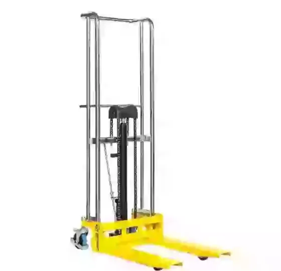Ручной гидравлический штабелер SMARTLIFT (SMART) SDDJS1500 (400 кг, 1,5 м, с вилами и площадкой) Москва